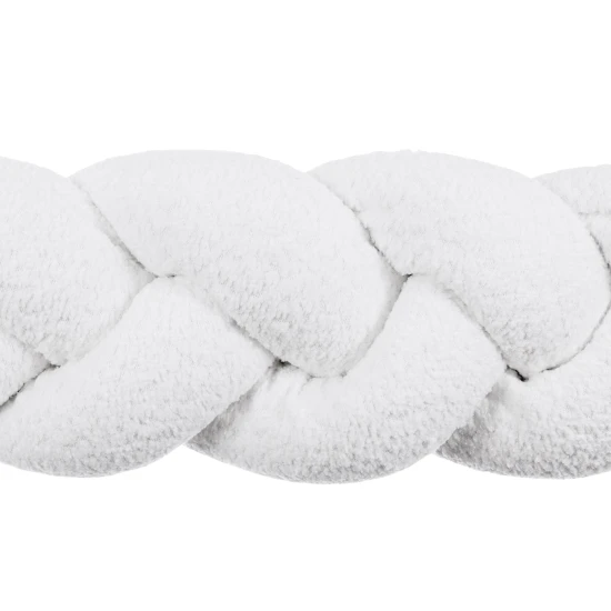 Pletený mantinel vrkoč do postieľky 150 cm Boucle – MeowBaby MBOWA0S93