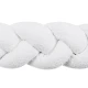 Pletený mantinel vrkoč do postieľky 150 cm Boucle – MeowBaby MBOWA0S93