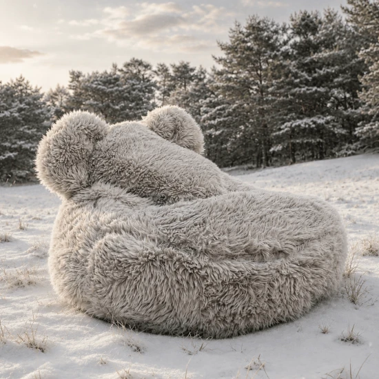 Sedací vak pre deti Sako Bag Teddy Mammoth – MeowBaby MMMPUSBT245