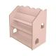Montessori knižnica v tvare domčeka z MDF – MeowBaby MWORK048