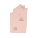 Montessori knižnica v tvare domčeka z MDF – MeowBaby MWORK048