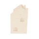 Montessori knižnica v tvare domčeka z MDF – MeowBaby MWORK048