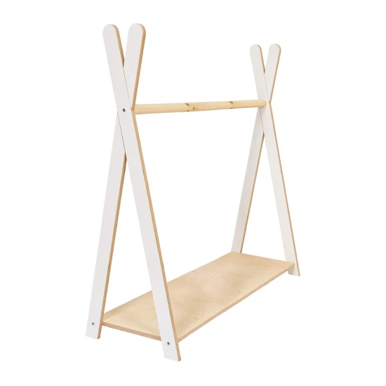 Detský drevený vešiak Tipi Hanger malý Detský drevený vešiak Tipi Hanger malý – MeowBaby WTHSW01