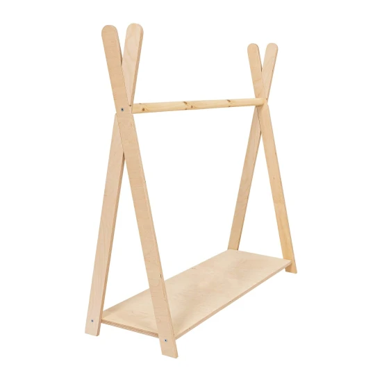 Detský drevený vešiak Tipi Hanger malý Detský drevený vešiak Tipi Hanger malý – MeowBaby WTHSW01