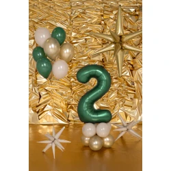 Balón Číslo 2 Tmavo zelený 86 cm