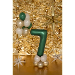 Balón Číslo 7 Tmavo zelený 86 cm
