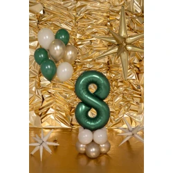 Balón Číslo 8 Tmavo zelený 86 cm