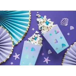 Rozety Yummy light blue 3 ks