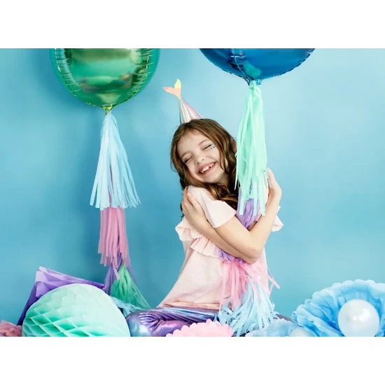 Girlanda so strapcami – Farebná DIY dekorácia na párty