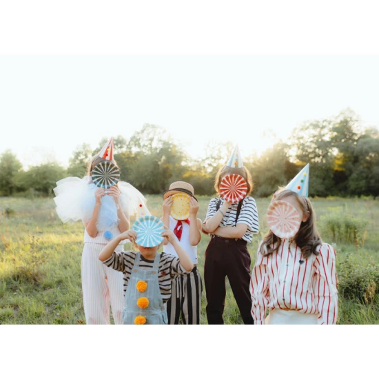 Papierové taniere s motívom cirkusu oživia každú párty.