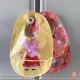 Detský žltý podbradník s vreckom Prasiatko Peppa Petit Jour