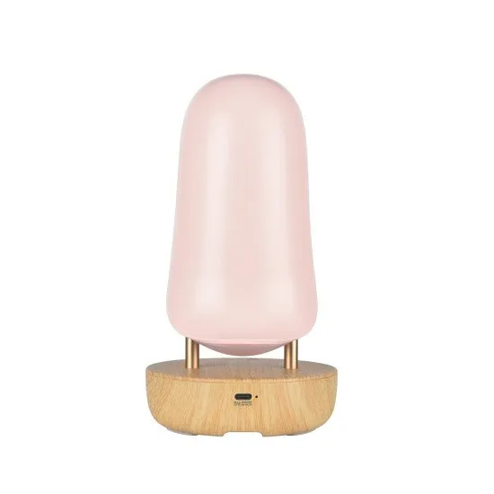 Detská lampa s reproduktorom Vtáčik Ružový