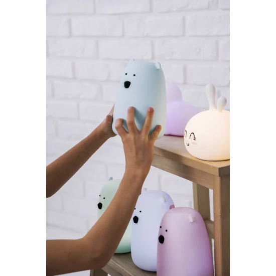 Children's touch lamp Big Bear Blue