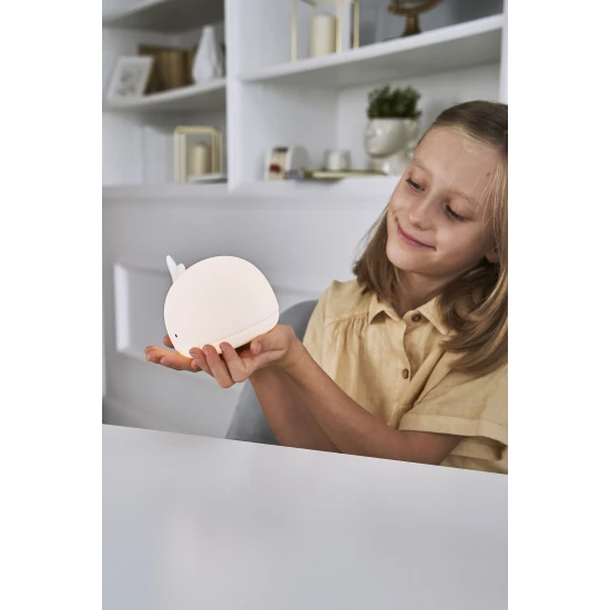 Detská dotyková lampa s diaľkovým ovládaním Veľryba