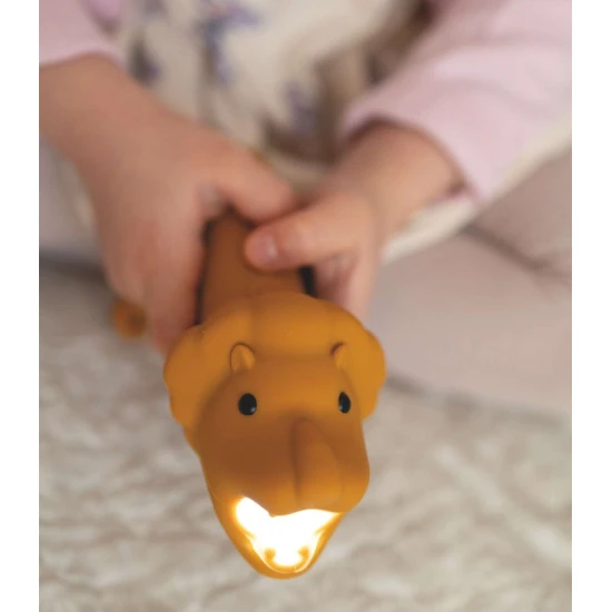 Baterka s mäkkým silikónovým povrchom, ideálna na večerné dobrodružstvá a detskú zábavu
