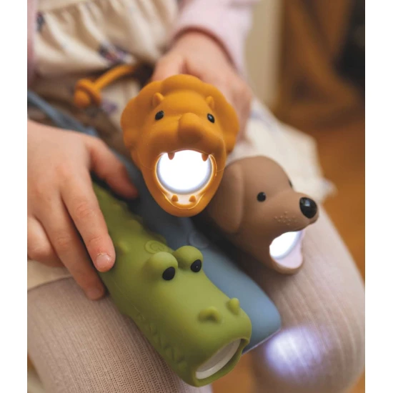 Baterka s mäkkým silikónovým povrchom, ideálna na večerné dobrodružstvá a detskú zábavu