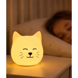 Detské nočné svetlo Mačka Momo