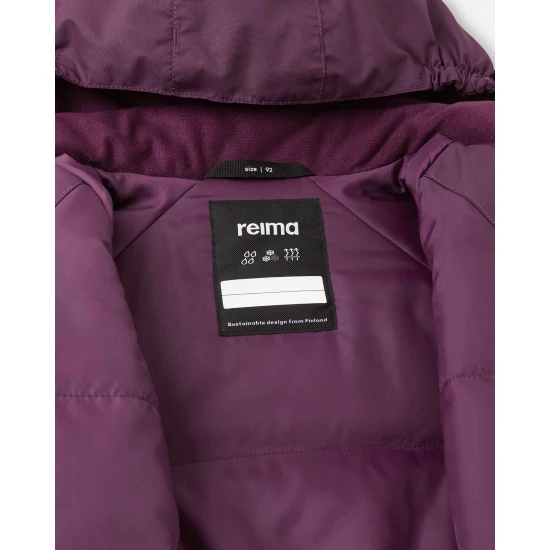 Reima Zimný overal Puhuri Deep purple
