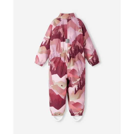 Reima Zimný overal Puhuri Grey Pink