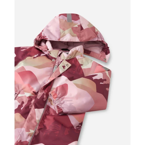 Reima Zimný overal Puhuri Grey Pink