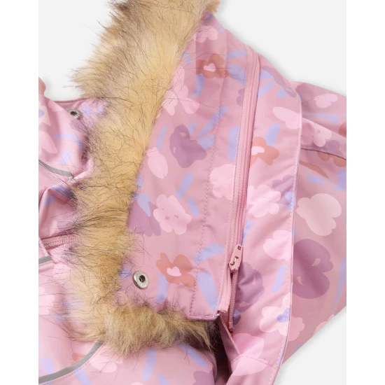 Reima Zimný overal Lappi Grey Pink