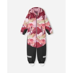 Zimný overal Kurikka Grey Pink