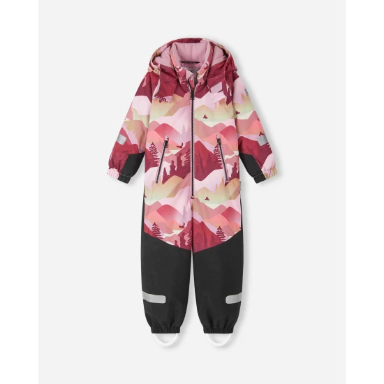 Reima Zimný overal Kurikka Grey Pink