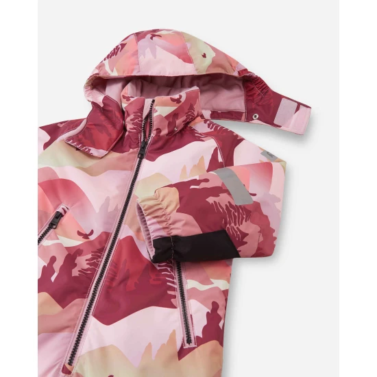 Reima Zimný overal Kurikka Grey Pink