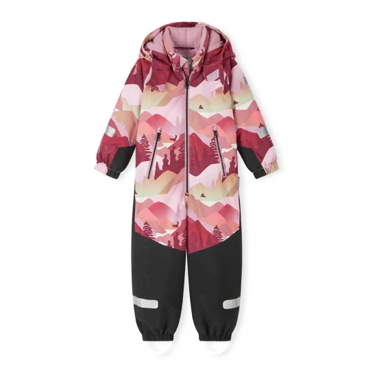 Reima Zimný overal Kurikka Grey Pink