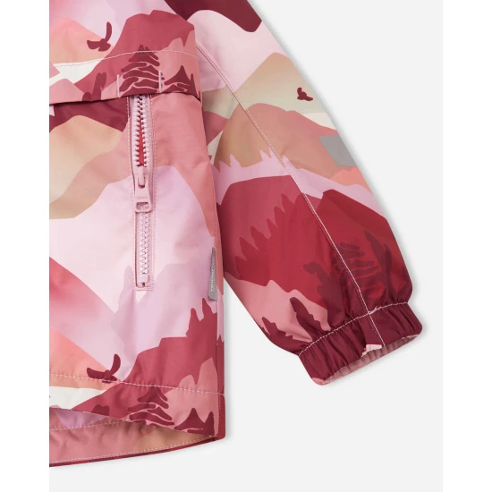 Reima Zimná bunda Muonio Grey Pink