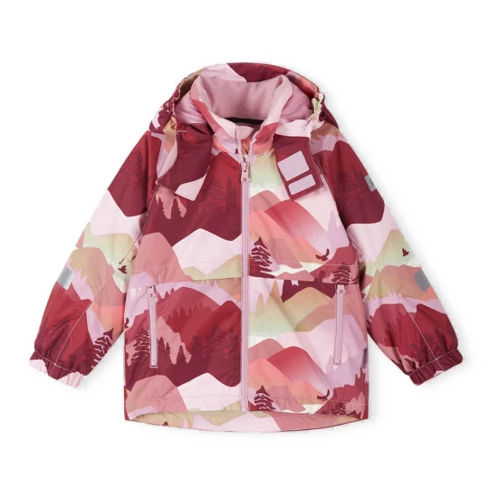 Reima Zimná bunda Muonio Grey Pink