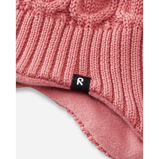 Reima Pletená čiapka Paljakka Rose blush