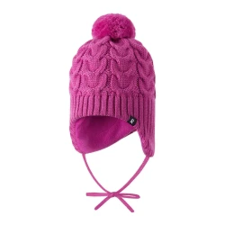 Pletená čiapka Paljakka Fucshia