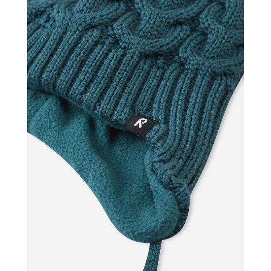 Reima Pletená čiapka Paljakka Dark Teal
