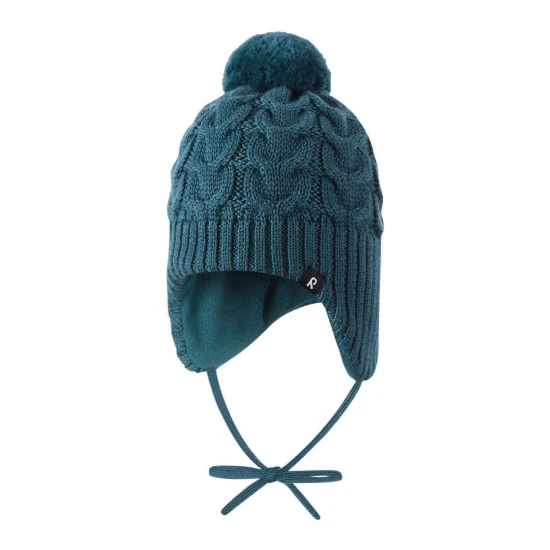 Reima Pletená čiapka Paljakka Dark Teal