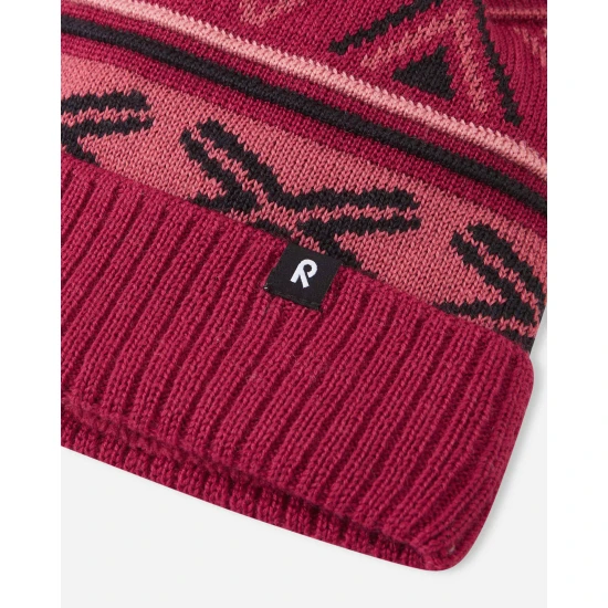 Reima Športová čiapka Kirjoen Cranberry