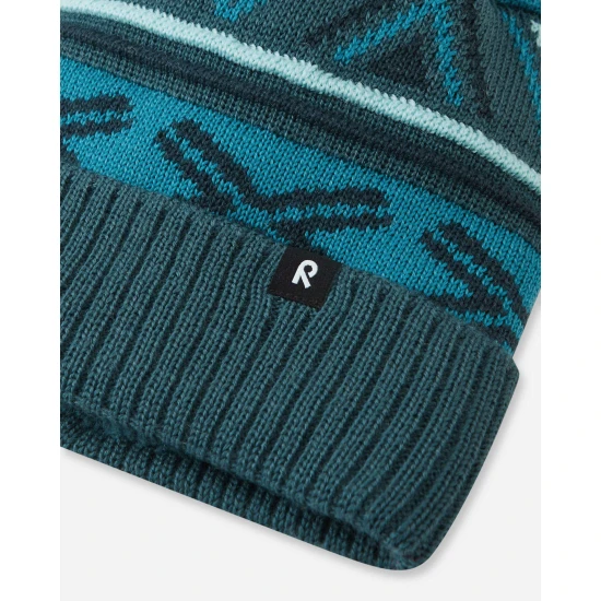 Reima Športová čiapka Kirjoen Dark Teal