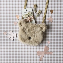 Gumičky do vlasov Medvedík 4 ks