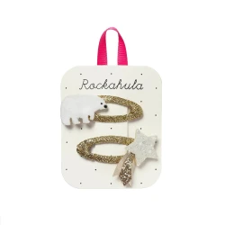 Sponky do vlasov Polárny medveď 2 ks