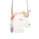 Kabelka Rainbow Unicorn – Sladká kabelka s trblietavou dúhou a zlatým rohom!