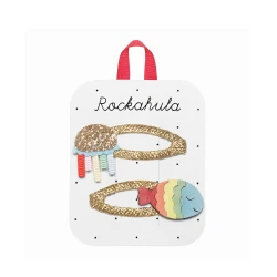 Sponky do vlasov Rainbow Sea Friends 2 ks