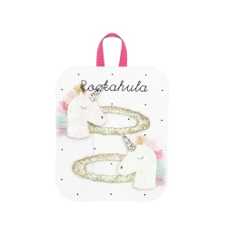 Sponky do vlasov Jednorožec Dúhový 2ks