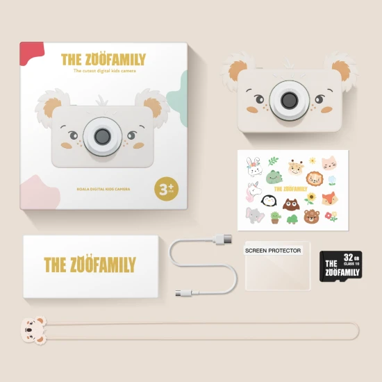 Detský digitálny fotoaparát Zoo Friends Koala Zoofamily