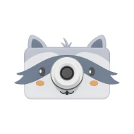 Detský digitálny fotoaparát Zoo Friends Medvedík čistotný