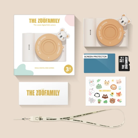 Detský digitálny fotoaparát Urban Zoo Koala Zoofamily