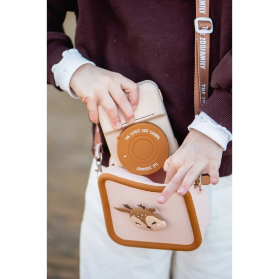 Detský instantný fotoaparát Zoo Print Medvedík čistotný Zoofamily