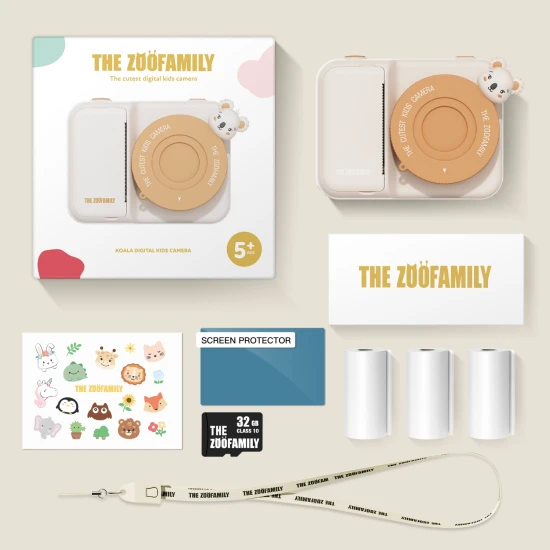 Detský instantný fotoaparát Zoo Print Koala Zoofamily