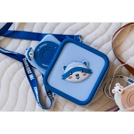 Silikónová taška na fotoaparát Medvedík čistotný Zoofamily