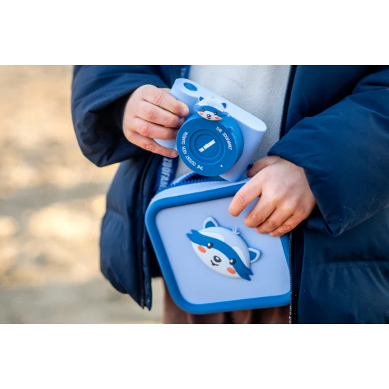 Silikónová taška na fotoaparát Medvedík čistotný Zoofamily