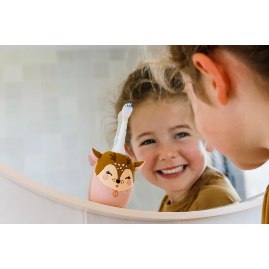 Detská elektrická zubná kefka Zoo Jeleň Detská elektrická zubná kefka Zoo Jeleň
